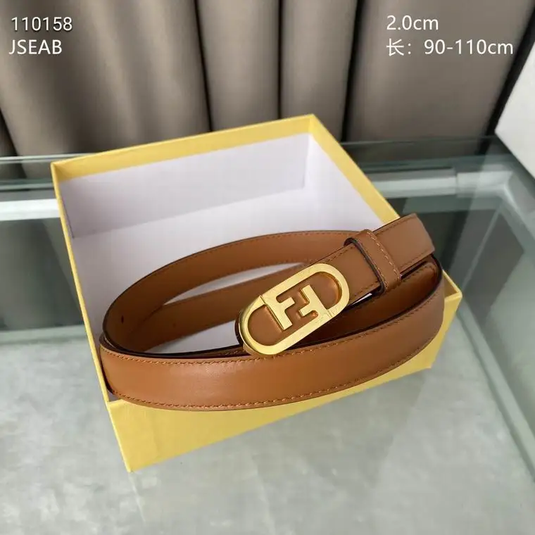 Fendi Belt 20mmX90-110cm 8L03